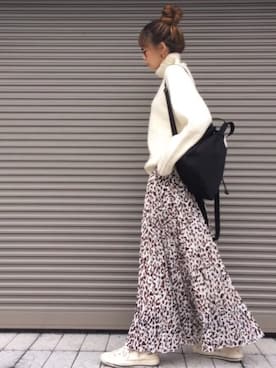 chikaさん(レディース・162cm)の冬コーディネート