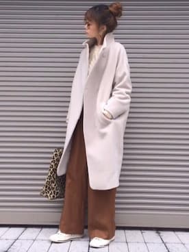 chikaさん(レディース・162cm)の冬コーディネート