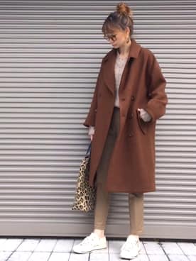 chikaさん(レディース・162cm)の冬コーディネート