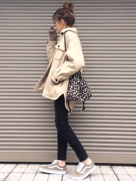 chikaさん（レディース・162cm）の冬コーディネート