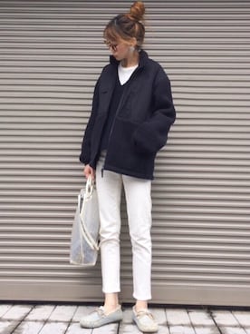 chikaさん(レディース・162cm)の冬コーディネート