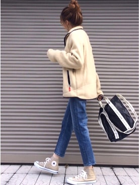 chikaさん（レディース・162cm）の春コーディネート