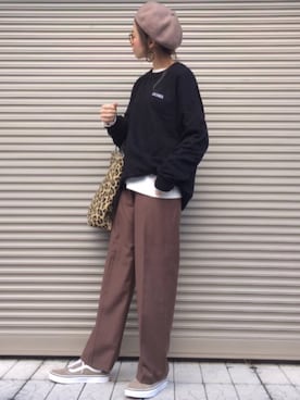 chikaさん（レディース・162cm）の春コーディネート