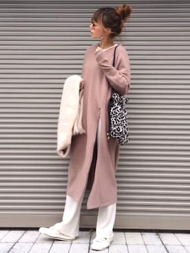 chikaさん（レディース・162cm）の春コーディネート