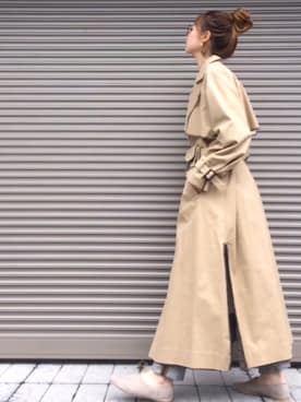 chikaさん（レディース・162cm）の春コーディネート