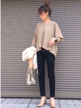 chikaさん(レディース・162cm)の春コーディネート
