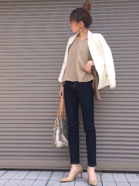 chikaさん(レディース・162cm)の春コーディネート