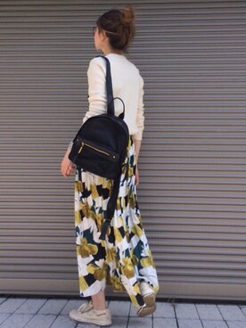 chikaさん（レディース・162cm）の春コーディネート