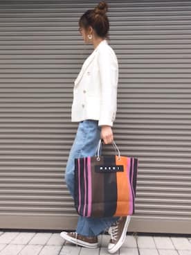 chikaさん（レディース・162cm）の春コーディネート