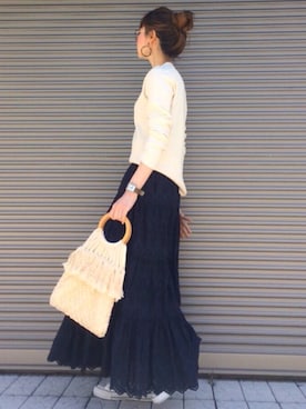 chikaさん（レディース・162cm）の春コーディネート