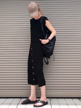 chikaさん（レディース・163cm）の夏コーディネート