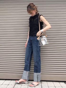 chikaさん（レディース・162cm）の夏コーディネート