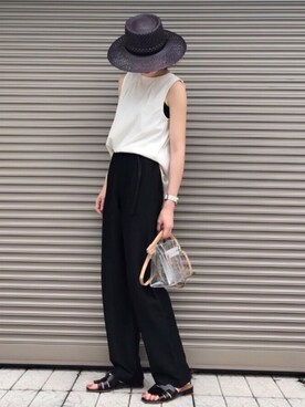 chikaさん（レディース・162cm）の夏コーディネート