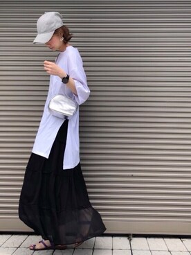 chikaさん（レディース・162cm）の夏コーディネート