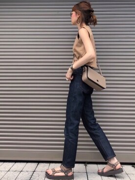 chikaさん（レディース・162cm）の夏コーディネート