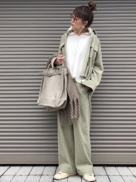 chikaさん（レディース・162cm）の冬コーディネート