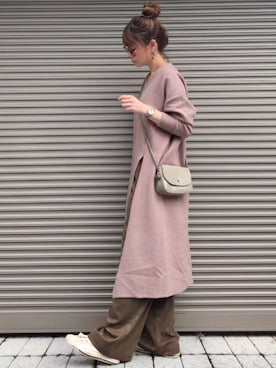 chikaさん(レディース・162cm)の冬コーディネート