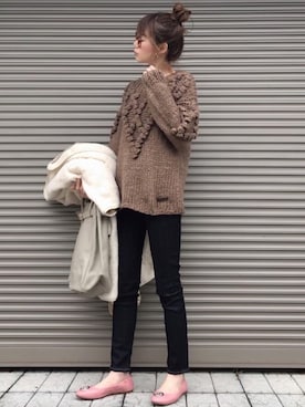 chikaさん(レディース・162cm)の冬コーディネート