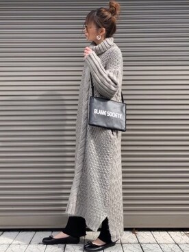 chikaさん（レディース・162cm）の冬コーディネート