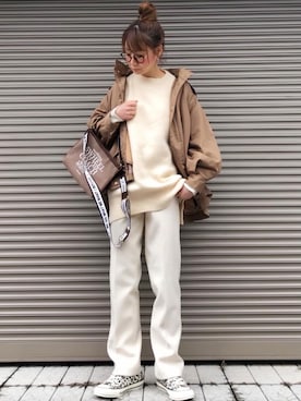 chikaさん（レディース・162cm）の春コーディネート