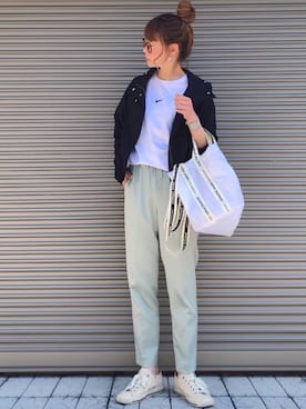 chikaさん（レディース・162cm）の春コーディネート