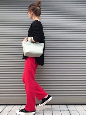 chikaさん（レディース・162cm）の春コーディネート