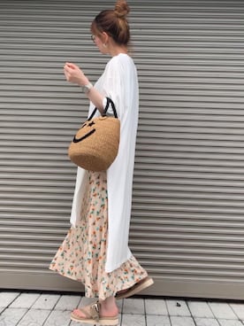 chikaさん(レディース・162cm)の夏コーディネート