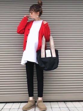 chikaさん（レディース・162cm）の冬コーディネート