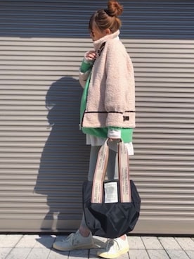 chikaさん（レディース・162cm）の冬コーディネート