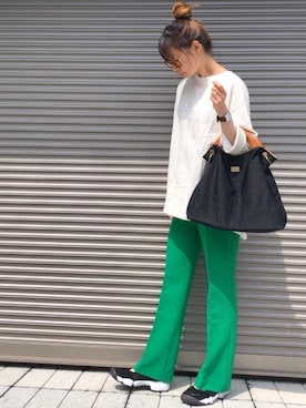 chikaさん（レディース・162cm）の春コーディネート