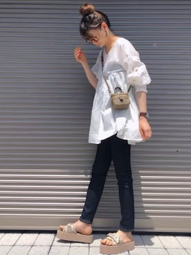 chikaさん(レディース・162cm)の夏コーディネート