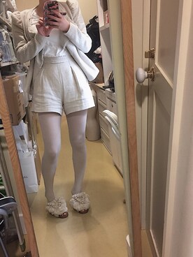 「SET UP」｜「アイテム（サンダル）」を使った、ハルコさん（レディース・164cm）の春コーディネート