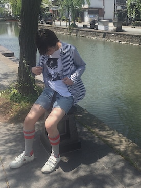 「ベルクロ」｜ハルコさん（レディース・164cm・10代）の春コーディネート