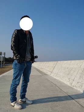 こむにーさん(メンズ・167cm)の春コーディネート