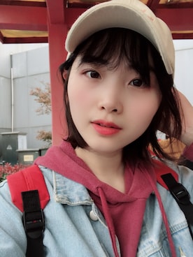 「PULL&BEAR（プルアンドベア）のアイテム（パーカー）」を使った、mayayaさん（レディース・161cm）の秋コーディネート
