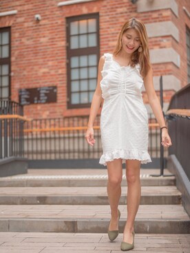 「dating」｜Hayleyさん（レディース・165cm）の夏コーディネート