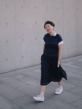 COMME des GARCONSのローファーを使った人気ファッション