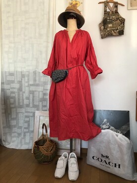 赤いワンピース の人気ファッションコーディネート Wear