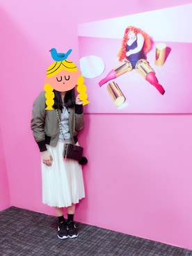 「Honeys（ハニーズ）のアイテム（財布/小物）」を使った、KozUeさん（レディース・156cm）の冬コーディネート