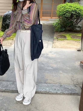 はなさん（レディース・157cm）の夏コーディネート