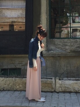 Mariさん（レディース・161cm）の春コーディネート