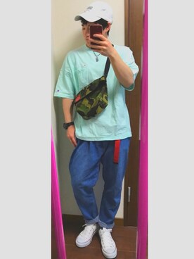 熱田佐武さん（メンズ・170cm）の春コーディネート