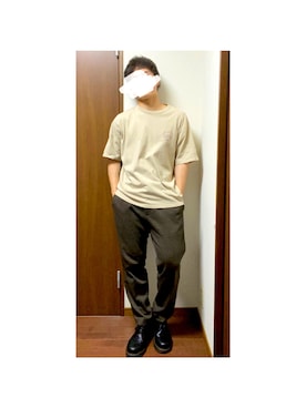 熱田佐武さん（メンズ・170cm）の秋コーディネート