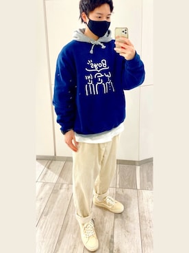 熱田佐武さん（メンズ・170cm）の春コーディネート