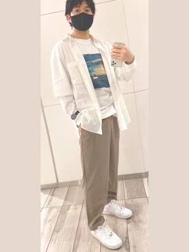 熱田佐武さん（メンズ・170cm）の春コーディネート