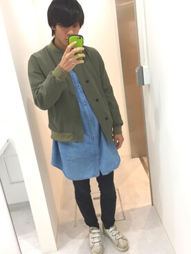 「STILL BY HAND（スティルバイハンド）のアイテム（ブルゾン）」を使った、yoshikeeeeeさん（メンズ・180cm）の秋コーディネート