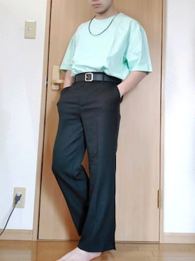 「improves（インプローブス）のアイテム（アクセサリー）」を使った、HIBIKIさん（メンズ・164cm）の春コーディネート