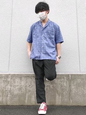 「Vicci（ビッチ）のアイテム」を使った、HIBIKIさん（メンズ・164cm）の夏コーディネート