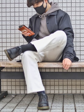 HIBIKI　さん（メンズ・164cm）の冬コーディネート