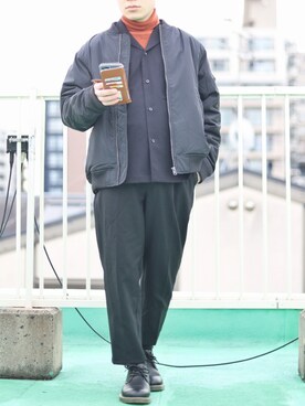 HIBIKIさん（メンズ・164cm）の冬コーディネート